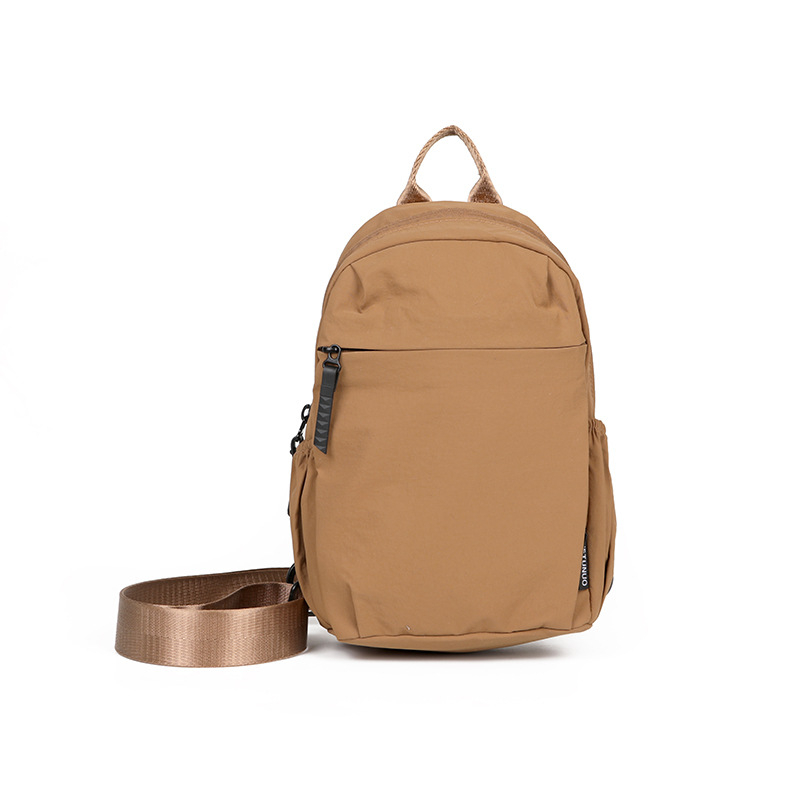 Ženska nylon crossbody torba, 8024, zatvarač, podstava od poliestera, unutarnji džep sa zatvaračem, proljeće 2026