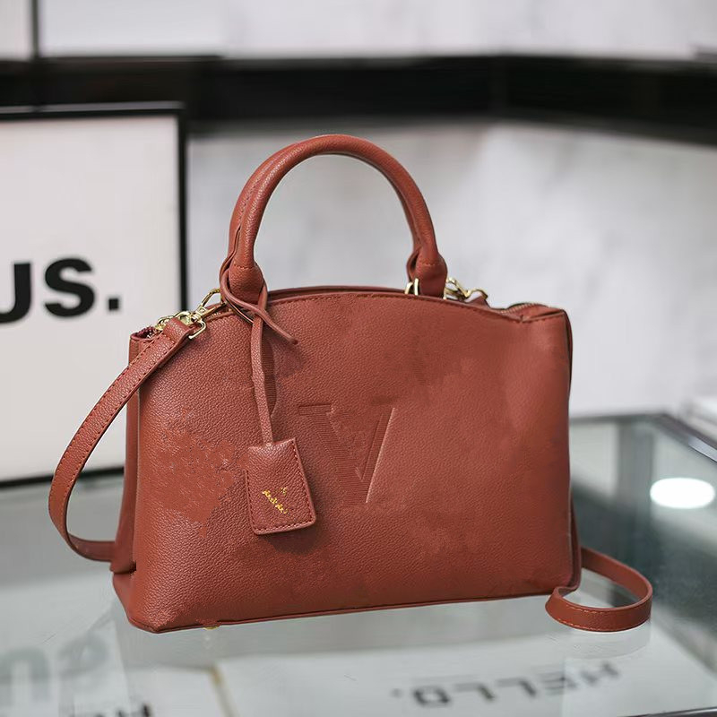 Geantă Tote din PU cu fermoar, două bretele, buzunar intern pentru ID și buzunar cu fermoar, cu strat interior