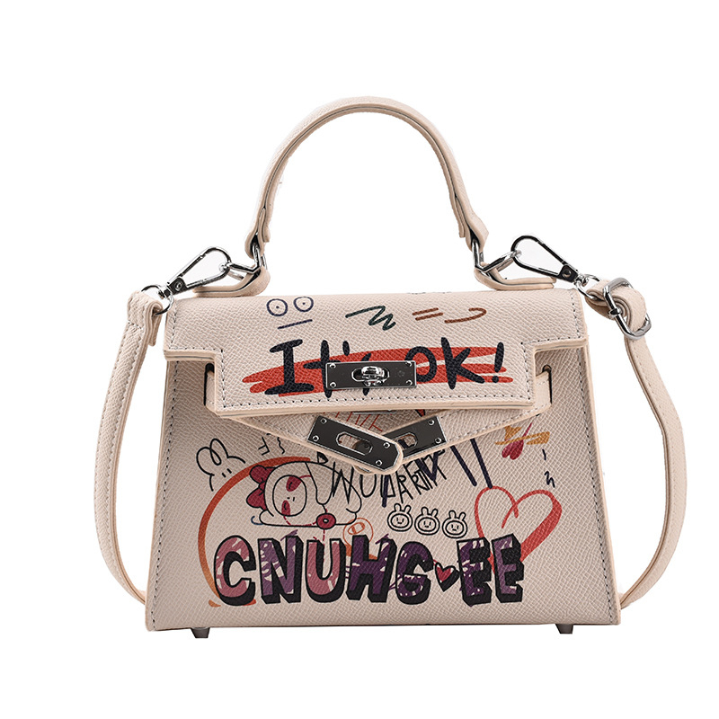PU Crossbody Kelly torba, vertikalno kvadratnog oblika, zatvaranje kopčom, jedna naramenica, unutarnja džep za telefon.