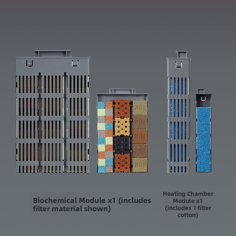 Xiaomi okos akváriumhoz szűrőmodifikáló készlet – fizikai-biokémiai melegítőkamra fejlesztése, teljes tartozékkészlet