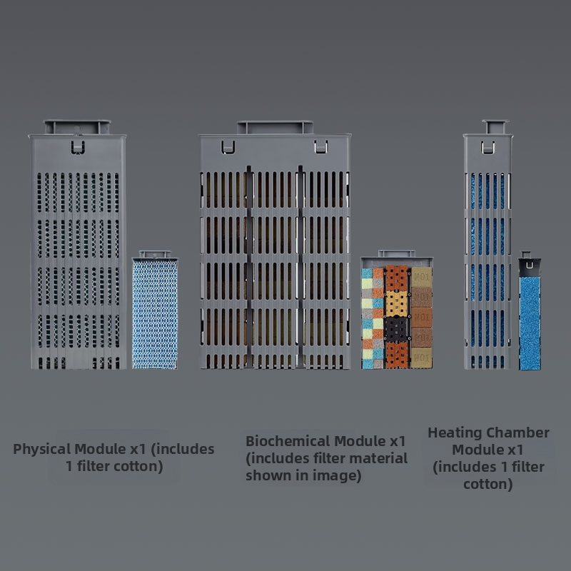 Xiaomi okos akváriumhoz szűrőmodifikáló készlet – fizikai-biokémiai melegítőkamra fejlesztése, teljes tartozékkészlet