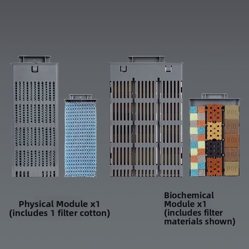 Xiaomi okos akváriumhoz szűrőmodifikáló készlet – fizikai-biokémiai melegítőkamra fejlesztése, teljes tartozékkészlet