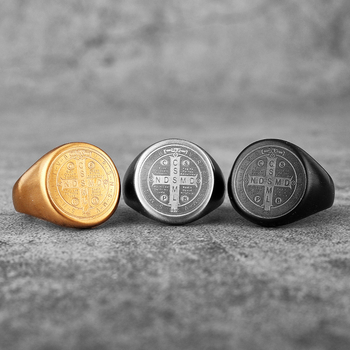 Prsten od titan čelika, geometrijski muški dizajn, elektroplatinirani završetak, punk stil (titanska čelična; geometrijski muški dizajn; elektroplatinirani završetak; punk stil)