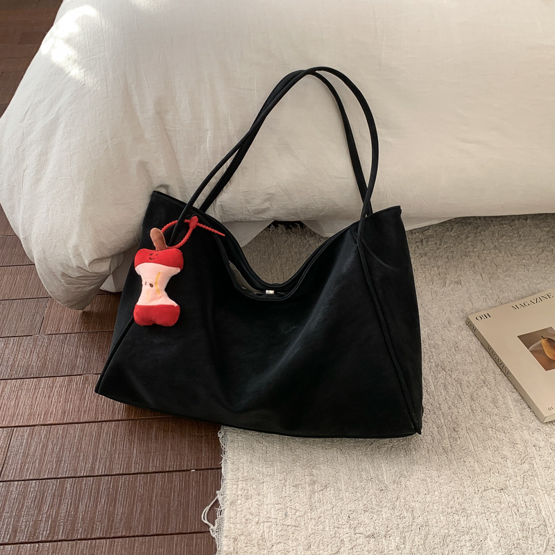 Geantă tote, material PU, închidere cu magnet, formă dreptunghiulară orizontală, buzunar intern pentru documente, curele de umăr duble