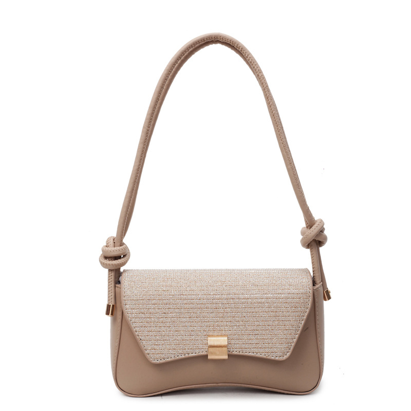 Crossbody torba — gradski minimalistički stil, PU materijal, horizontalno kvadratnog oblika, zatvoren otvor, s jednim remenom.