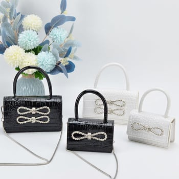 PU torbica za ramena s krokodilskim uzorkom i magnetskim zatvaračem