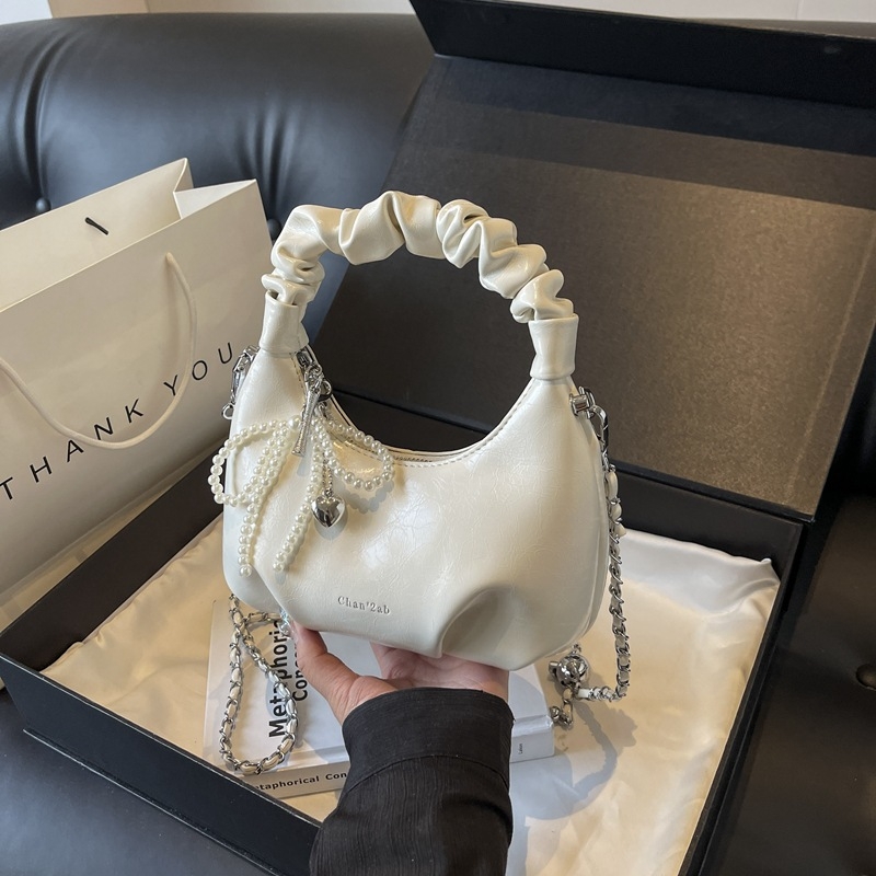 Dumpling torba - street fashion, PU, zatvarač, unutarnja džep sa zatvaračem, poliester podstava, crossbody s jednim remenom