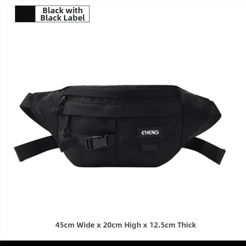 Geantă Crossbody, Unisex, material Oxford, respirabilă, impermeabilă, ultra-ușoară, Modelul 049