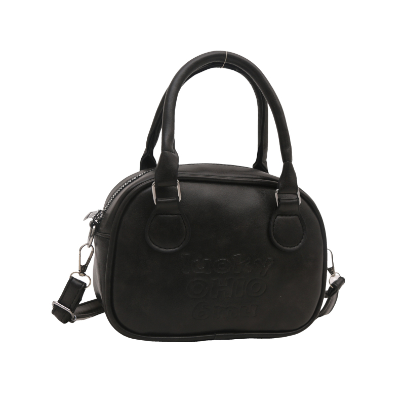 Ženska PU crossbody torbica u street-stilu, horizontalnog kvadratnog oblika, zatvarač, poliester podstava