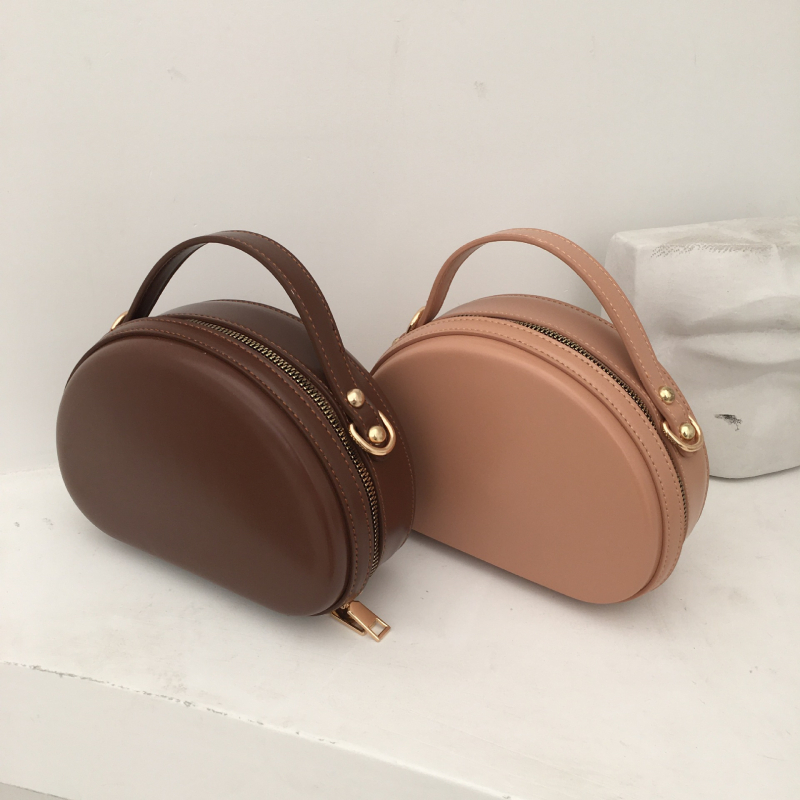 PU crossbody torbica, školjka oblik, ulični trend, zip otvor, jedna naramenica (Stil: ulicni trend; Materijal: PU; Oblik: školjka; Otvaranje: zip; Naramenica: jedna)