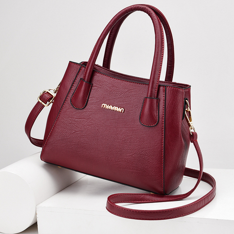 Geantă de damă Zog din PU, tip găleată, deschidere superioară, minimalism urban