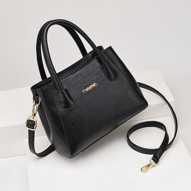 Geantă de damă Zog din PU, tip găleată, deschidere superioară, minimalism urban