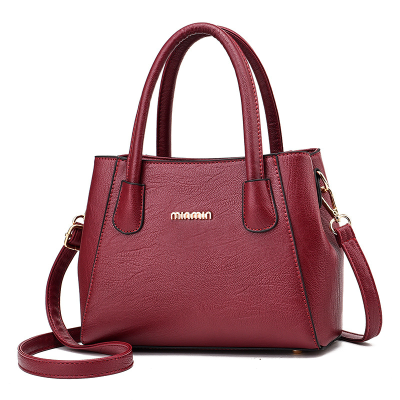 Geantă de damă Zog din PU, tip găleată, deschidere superioară, minimalism urban