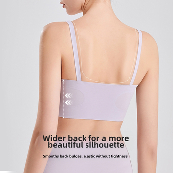 Μαιευτικό σουτιέν θηλασμού με καλουπώμενες κάψες, νάιλον ύφασμα, αποσπώμενο λαιμόκορδο, χωρίς σύρμα, κλείσιμο πίσω με τρεις σειρές