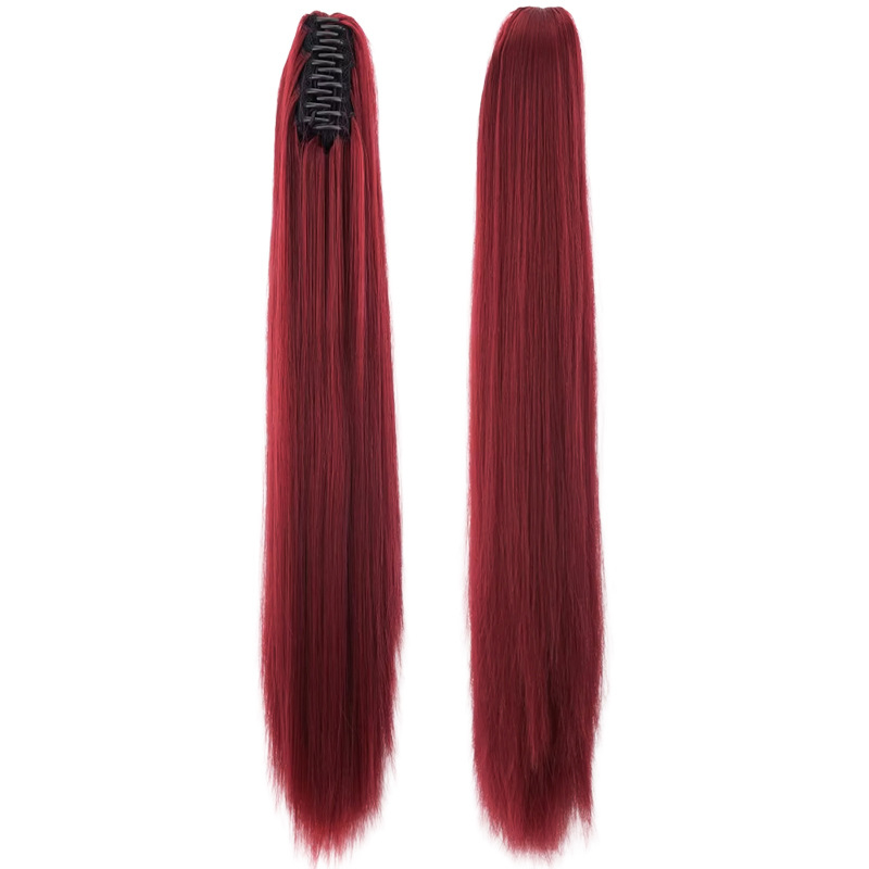 Perika s repom, vlakna otporna na visoke temperature, model Big Grab Straight Ponytail, marka Fragrant, za žene