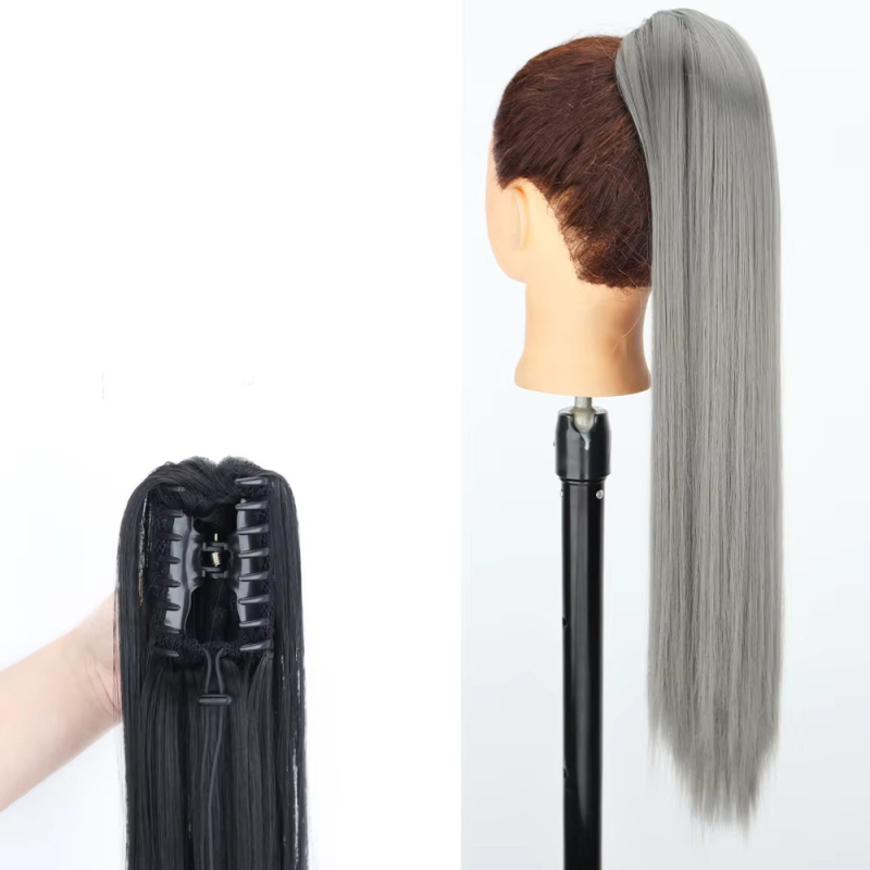 Perika s repom, vlakna otporna na visoke temperature, model Big Grab Straight Ponytail, marka Fragrant, za žene