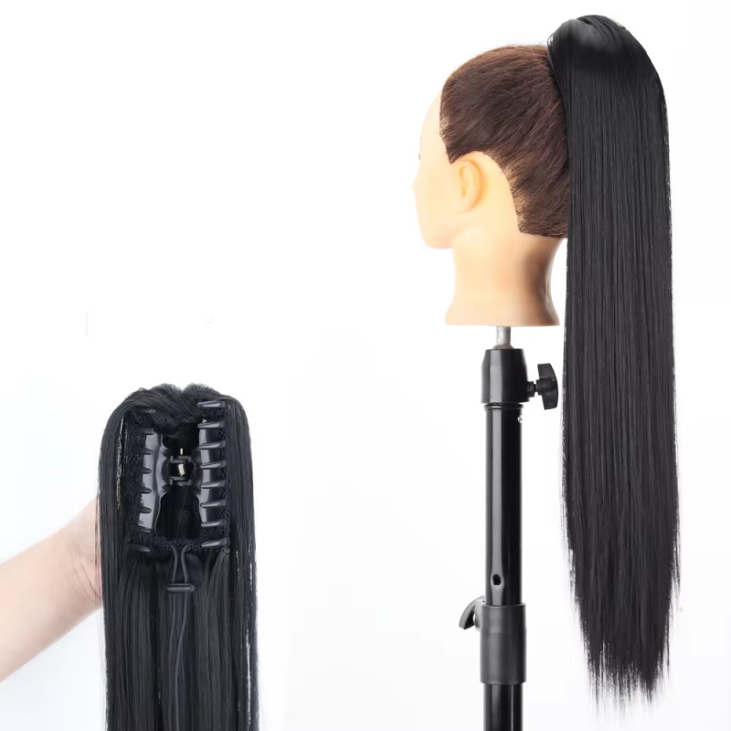 Perika s repom, vlakna otporna na visoke temperature, model Big Grab Straight Ponytail, marka Fragrant, za žene