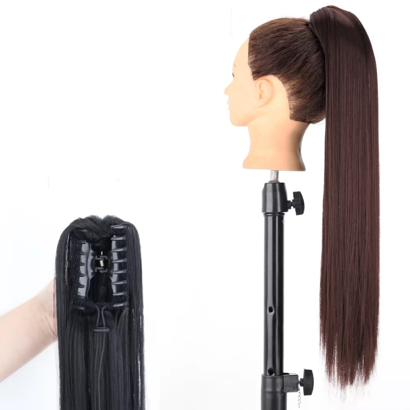 Perika s repom, vlakna otporna na visoke temperature, model Big Grab Straight Ponytail, marka Fragrant, za žene