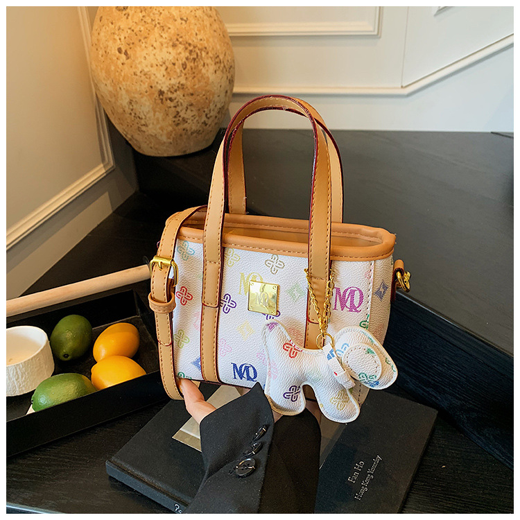 Geantă bucket pentru umăr – Retro european-american, material PU, închidere cu fermoar, căptușeală poliester, buzunar interior ascuns