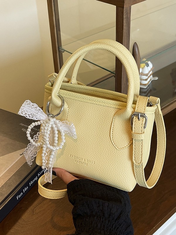 Ženska crossbody bucket torba (PU materijal, street-trend stil, zatvaranje na zip, podstava od poliester, džep za mobitel)