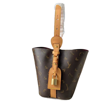 Carryall bucket torba u suradnji s Murakami Takashi; PVC materijal; platnena podstava; horizontalno kvadratni oblik; otvaranje zatvaračem; laminirani unutarnji džep