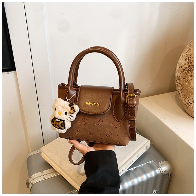 Geantă tip găleată cu curea simplă, PU material, închidere cu fermoar, buzunar interior cu fermoar, 2025 iarnă lansare