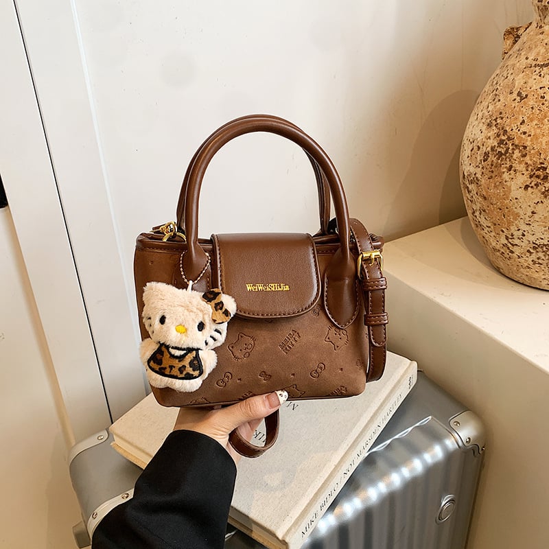 Geantă tip găleată cu curea simplă, PU material, închidere cu fermoar, buzunar interior cu fermoar, 2025 iarnă lansare