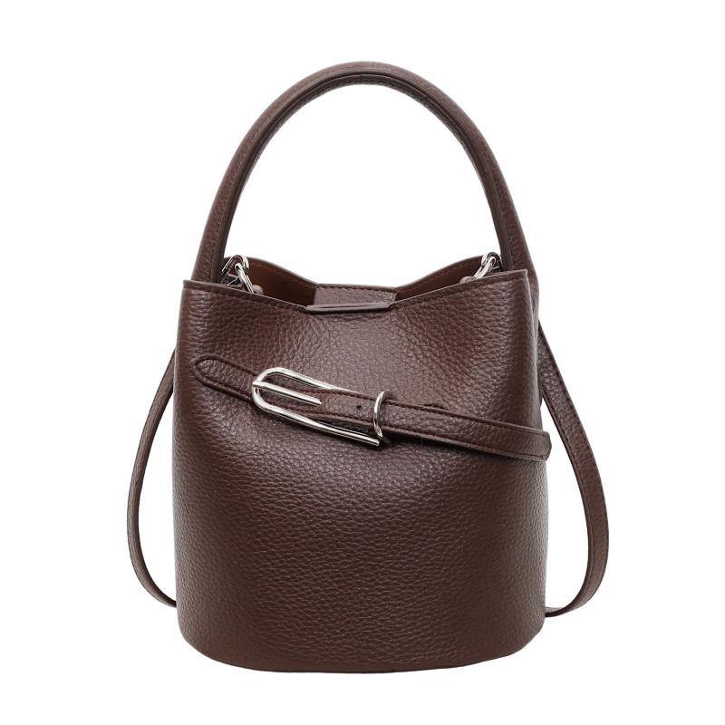 Corduroy bucket torba, gradski minimalistički stil, magnetska kopča, model 9920