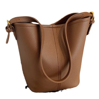 Bucket crossbody torba, PU koža, bucket oblik, magnetsko zatvaranje, unutarnji džep sa zipom