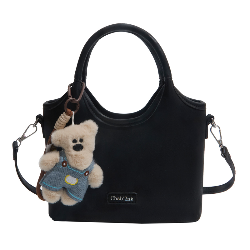 Geantă bucket urban minimalist din Super Fiber, închidere magnetică, buzunar interior cu fermoar