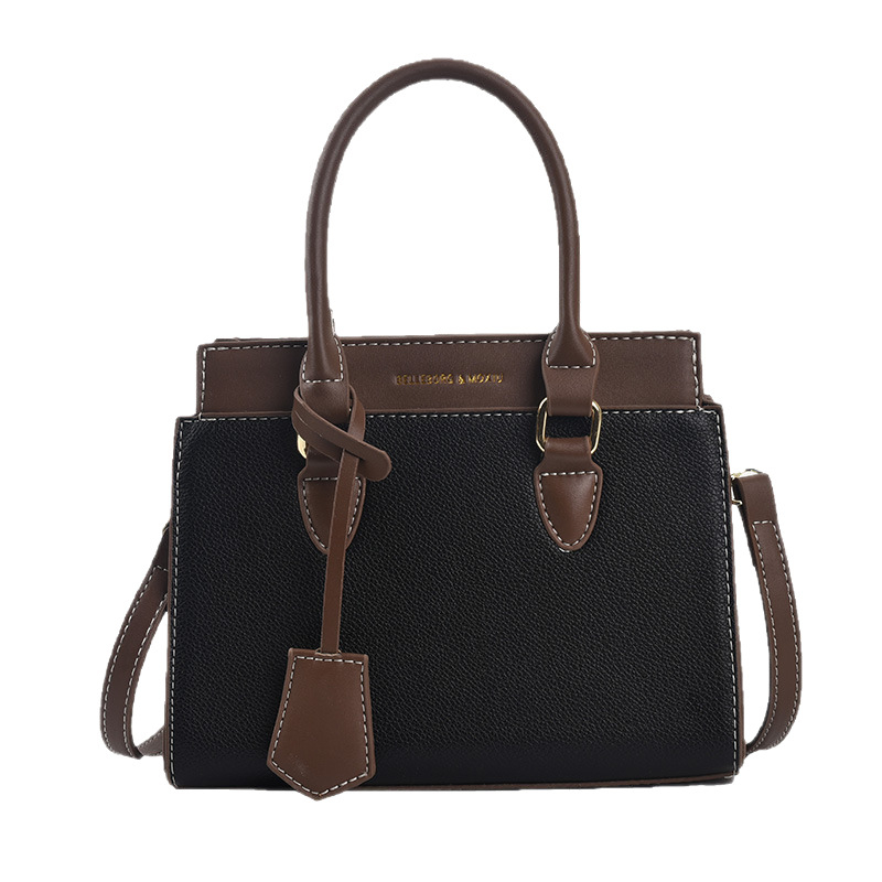 PU ženska crossbody torba s zatvaračem, horizontalni kvadratni oblik, unutarnja pretinica za mobitel, podstava od sintetičke kože