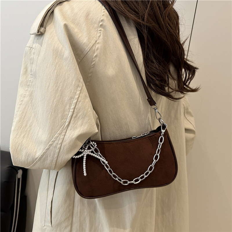 PU kvadratna crossbody torba, gradski minimalistički stil, zatvarač, poliester podstava, Han Shan marka, jesen 2025