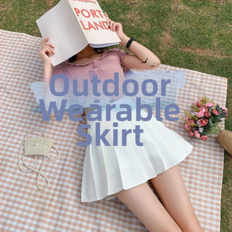 Fustă plisată corduroy, material bumbac, toamnă 2023, stil prințesă