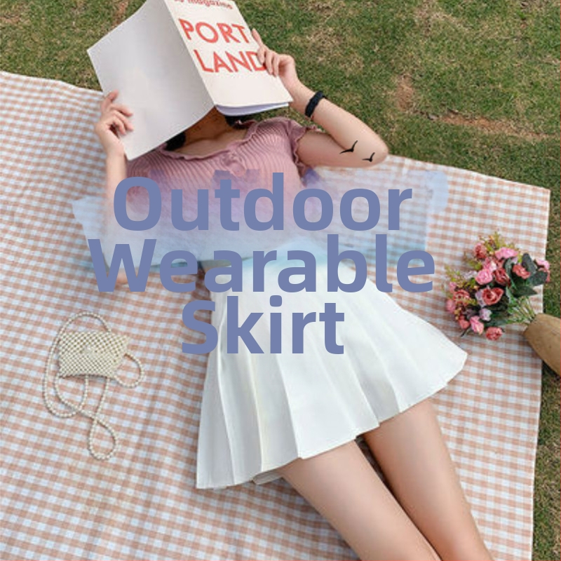 Fustă plisată corduroy, material bumbac, toamnă 2023, stil prințesă