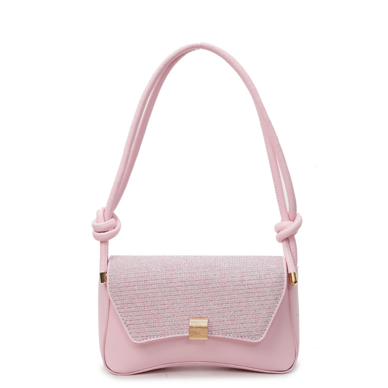 PU kožna crossbody torba, horizontalni kvadratni oblik, gradski minimalistički stil, zaključavanje, džep za telefon