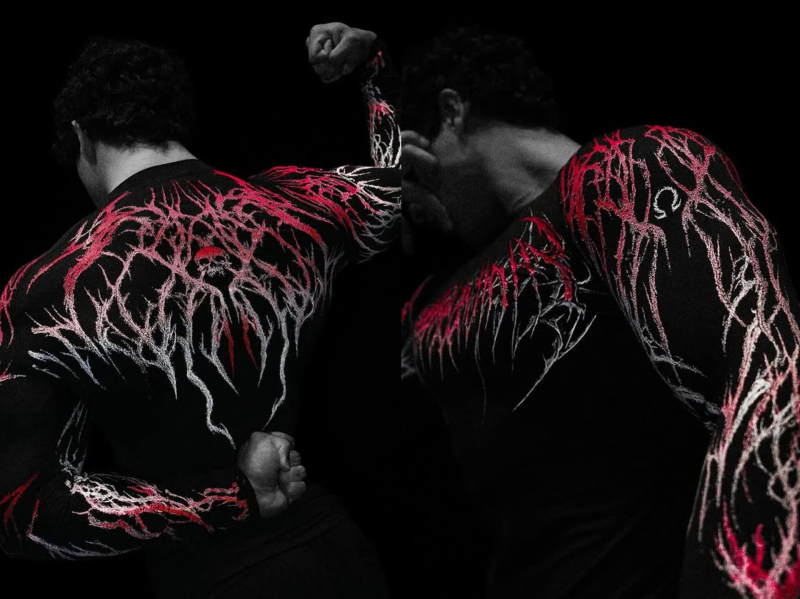 Ανδρικό μακρύ μανίκι τοπ συμπίεσης, ριγέ Milk Silk ύφασμα, γρήγορο στέγνωμα, πολυεστερική επένδυση, για τρέξιμο, φθινοπωρινό-χειμερινό 2025