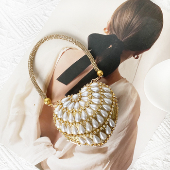 Rhinestone srcolika torba s lancem, kutija-stil, magnetska kopča, unutarnja pregrada s sandwich zatvaračem, poliester podstava