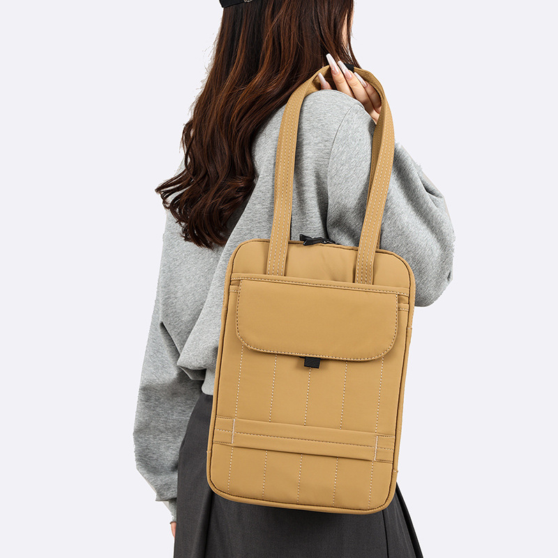 Torba preko jednog ramena, gradski minimalistički stil, zima 2025, poliester podstava, unisex