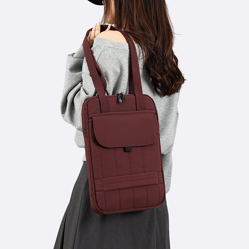 Torba preko jednog ramena, gradski minimalistički stil, zima 2025, poliester podstava, unisex