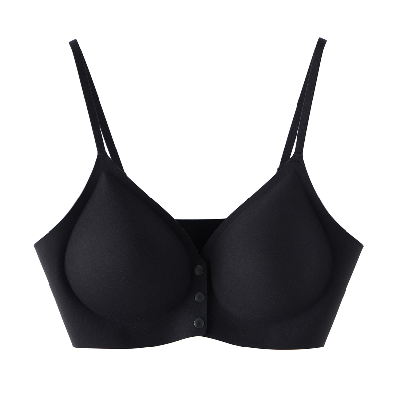 Cerotich Θηλάζον Σουτιέν Με Μπροστινό Κούμπωμα – Άνετο Για Όλα Τα Στάδια, Νάιλον/Πολυαμίδιο, Σταθερές Διπλές Тιράντες, Λεπτές Μορφοποιημένες Κούπες