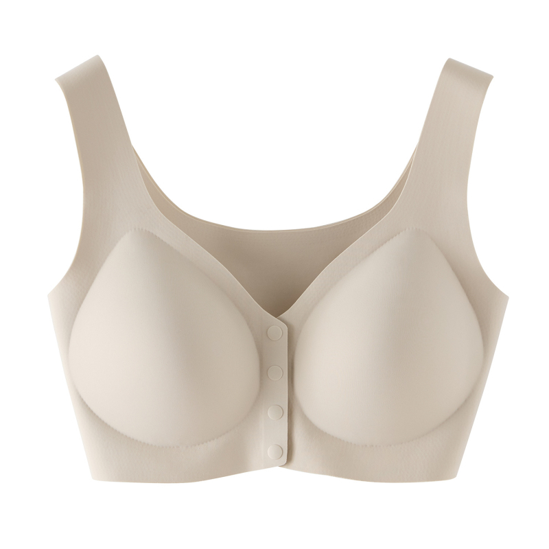 Cerotich Θηλάζον Σουτιέν Με Μπροστινό Κούμπωμα – Άνετο Για Όλα Τα Στάδια, Νάιλον/Πολυαμίδιο, Σταθερές Διπλές Тιράντες, Λεπτές Μορφοποιημένες Κούπες