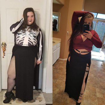 Τσιφόν μακριή φούστα με ψηλή μέση, ακανόνιστος τεϊλειώματος, διπλό σχίσιμο, πολυεστέρας 95%+, ιαπωνοκορεατικό casual στυλ