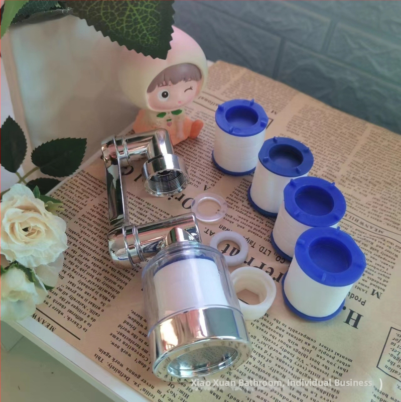 Filtr na kohútik s otočným predĺžením 1080° a aerátorom – ABS, Xiangyun