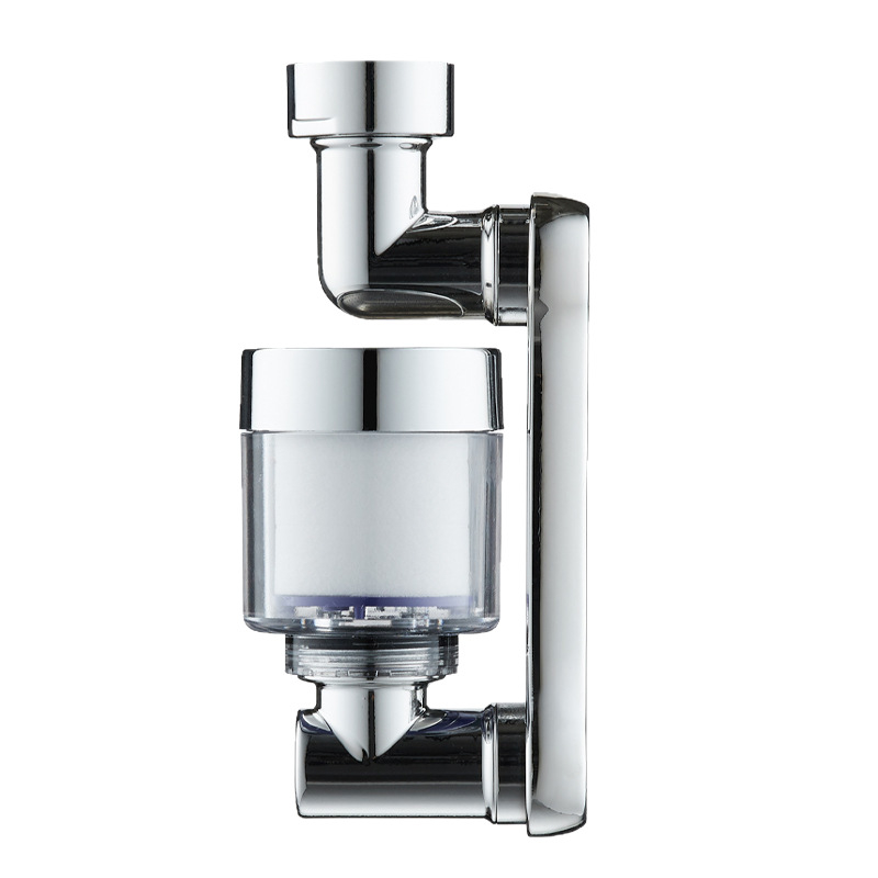 Филтър за чешма с въртящ се удължител и аератор, 1080° – ABS, Xiangyun