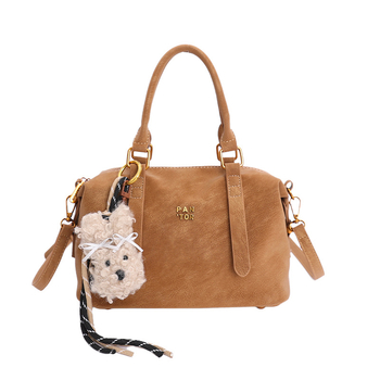 Crossbody torba Boston stila – PU materijal, gradska jednostavnost, vodoravan kvadratni oblik, zatvarač