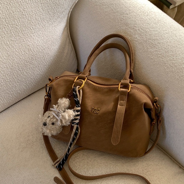 Crossbody torba Boston stila – PU materijal, gradska jednostavnost, vodoravan kvadratni oblik, zatvarač