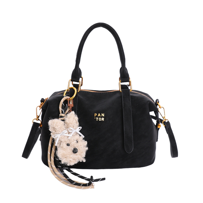 Crossbody torba Boston stila – PU materijal, gradska jednostavnost, vodoravan kvadratni oblik, zatvarač