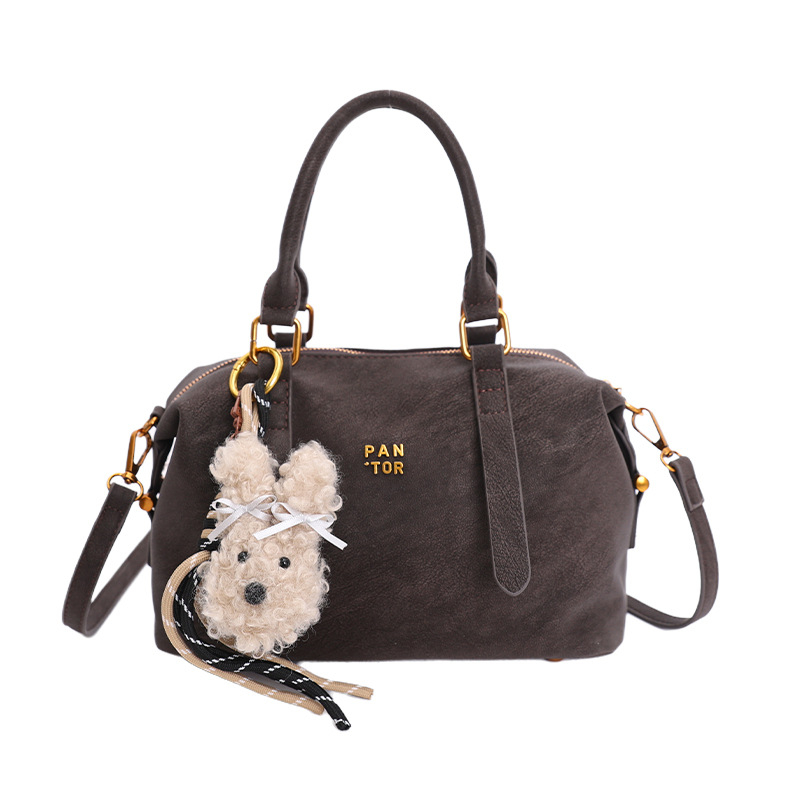 Crossbody torba Boston stila – PU materijal, gradska jednostavnost, vodoravan kvadratni oblik, zatvarač