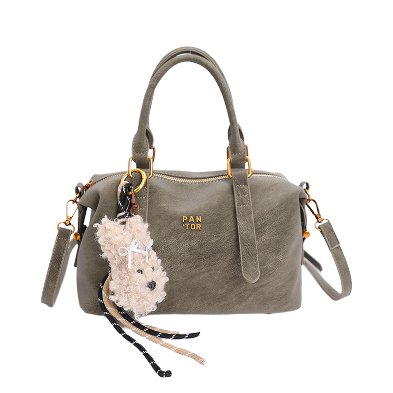 Crossbody torba Boston stila – PU materijal, gradska jednostavnost, vodoravan kvadratni oblik, zatvarač