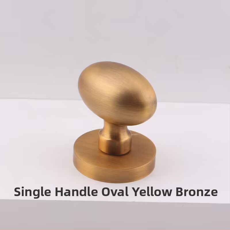 Едностранна топковидна дръжка за скрити врати, кръгла, лукс стил; за телевизионен шкаф; материал: цинкова сплав; повърхност: електропокритие; модел: едностранна топковидна дръжка